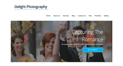 Desktop Screenshot of delightphotography.com